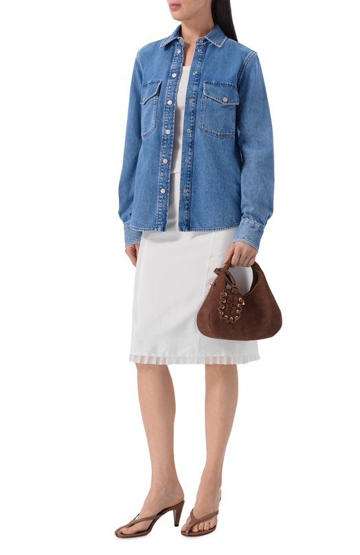 Сумка Ganni B2070016 Коричневый  B2070016 Фото 3