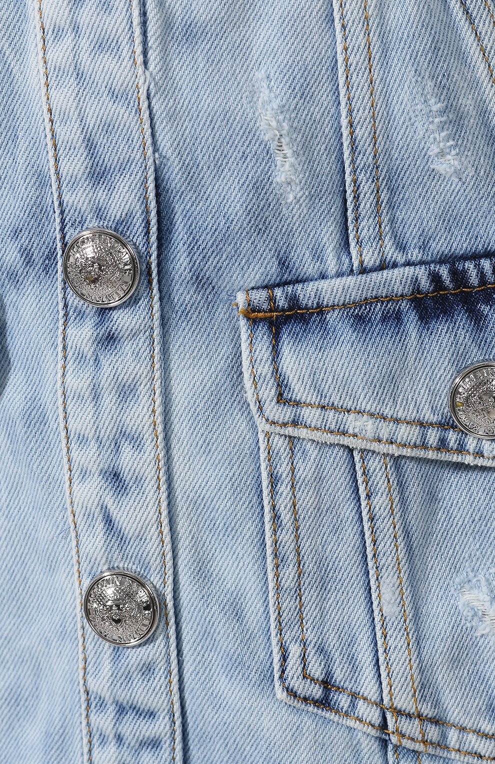 Джинсовое платье BALMAIN, арт. RF06176/D048, фото 5