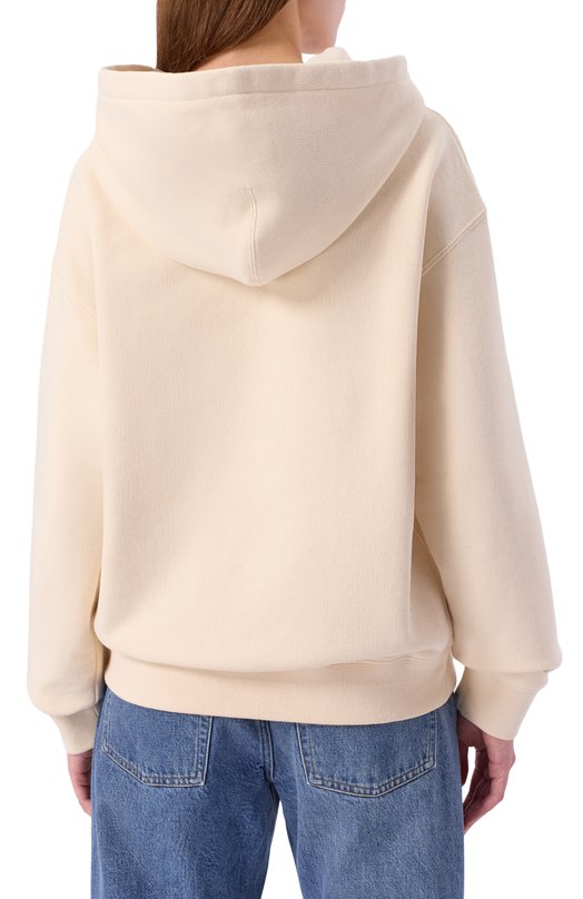 Хлопковое худи Jil Sander J40GU0123/J20010 Кремовый  J40GU0123/J20010 Фото 4