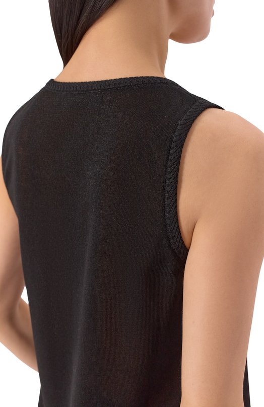 Майка из вискозы Freeage S26.TP104.7000.900 Чёрный  S26.TP104.7000.900 Фото 5