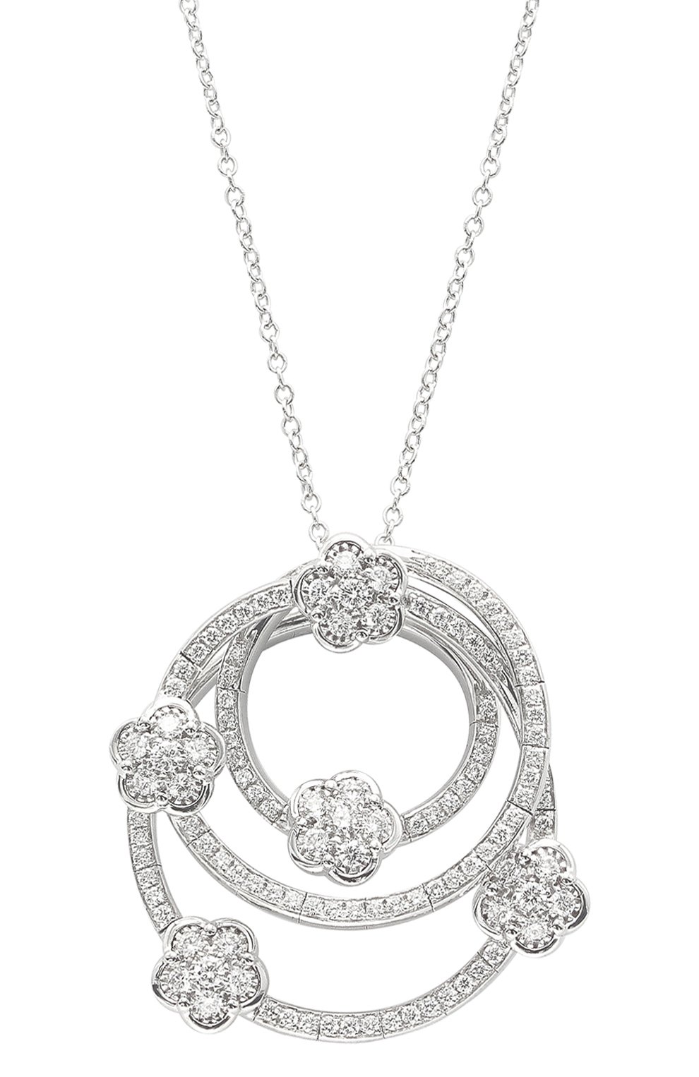 Кулон PASQUALE BRUNI бесцветного цвета по цене 1872000 руб., арт. 16028BX, фото 1 Кулон PASQUALE BRUNI, арт. 16028BX, фото 1