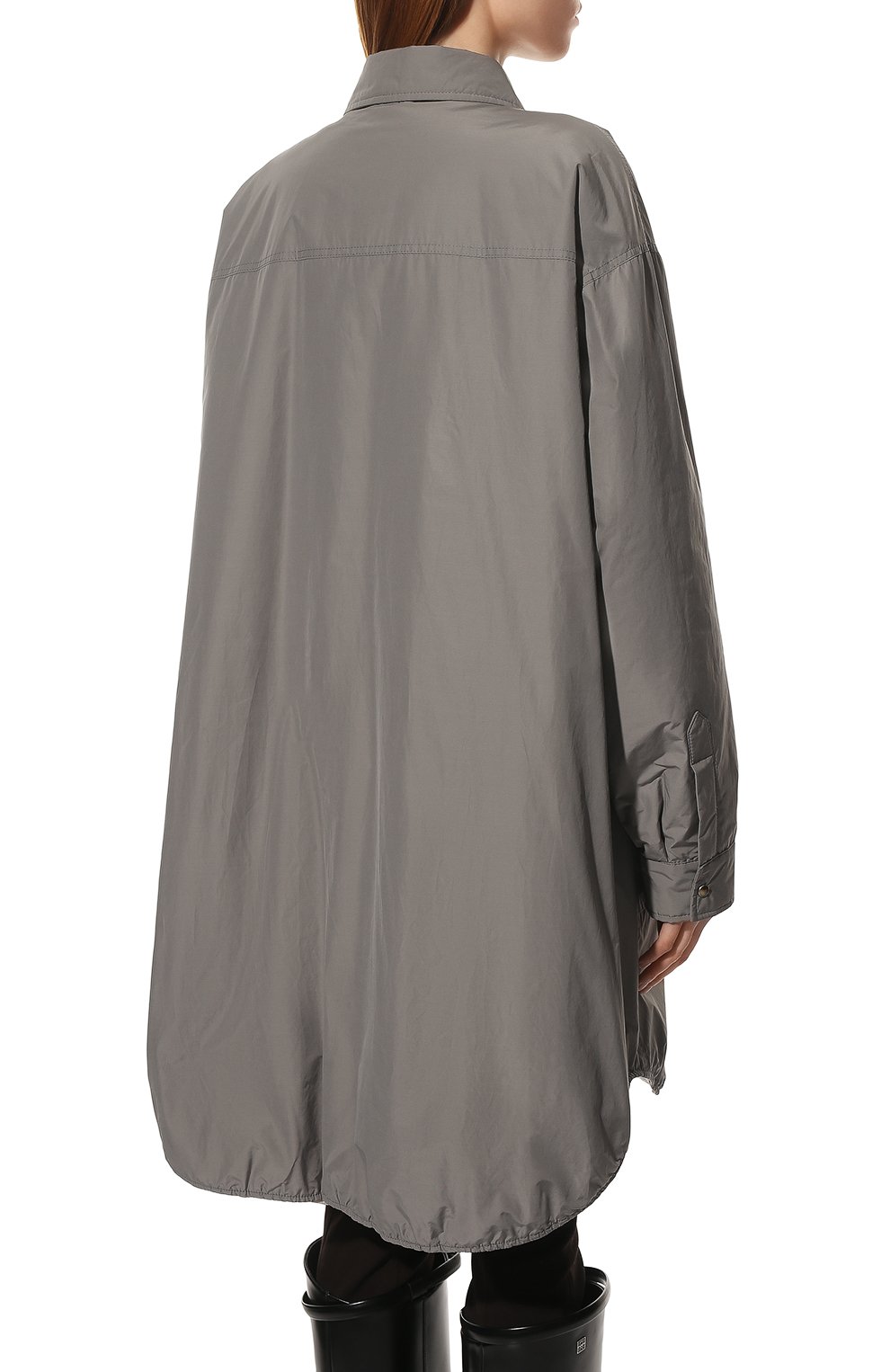 Утепленная куртка BRUNELLO CUCINELLI серого цвета по цене 385000 руб., арт. MB5749750, фото 4 Утепленная куртка BRUNELLO CUCINELLI, арт. MB5749750, фото 4