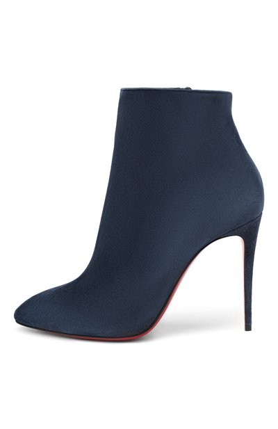 Замшевые ботильоны eloise 100 CHRISTIAN LOUBOUTIN, арт. eloise booty 100 veau velours, фото 3
