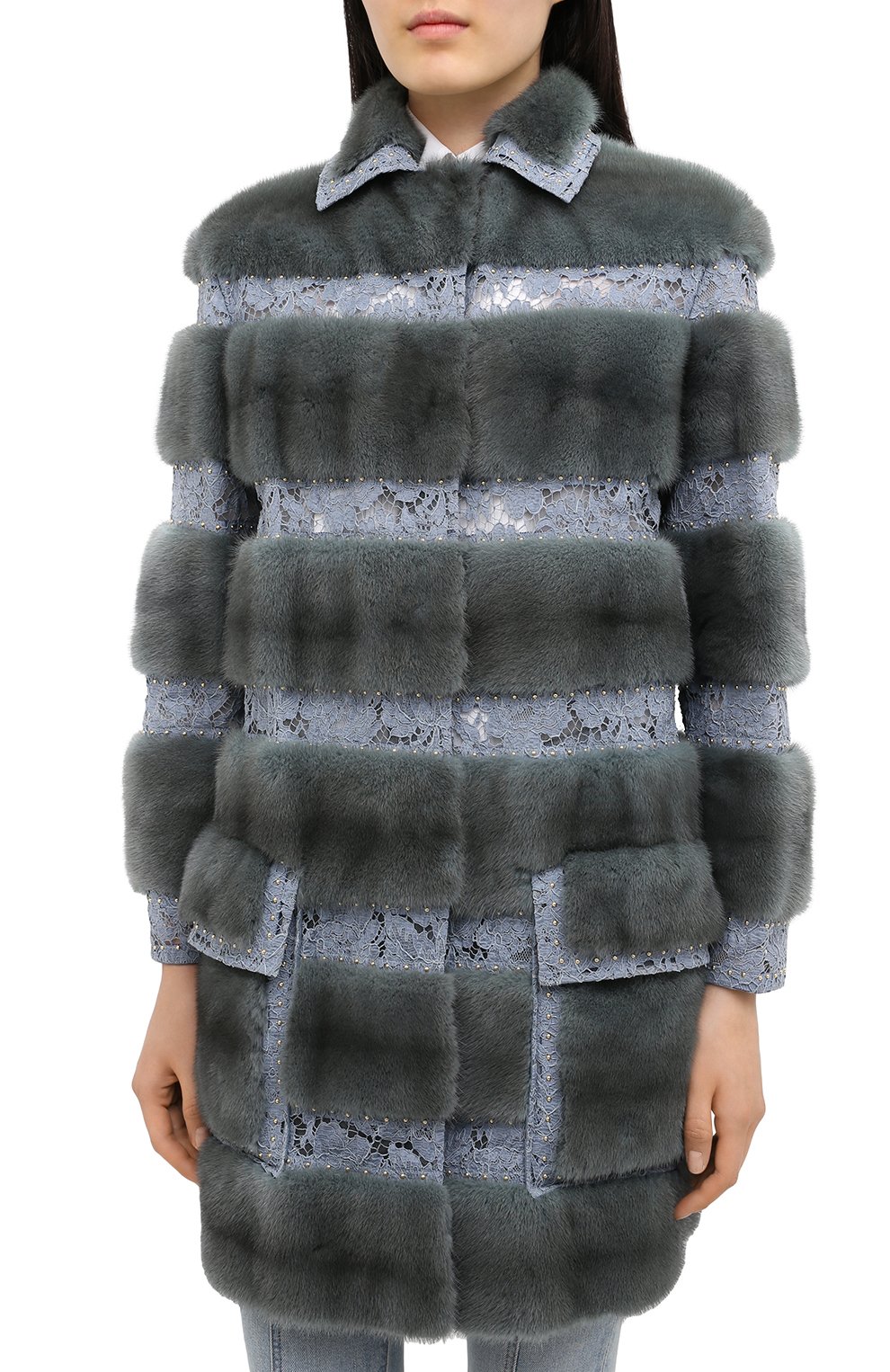 Шуба из меха норки VALENTINO, арт. LF3FA052/1DF, фото 3