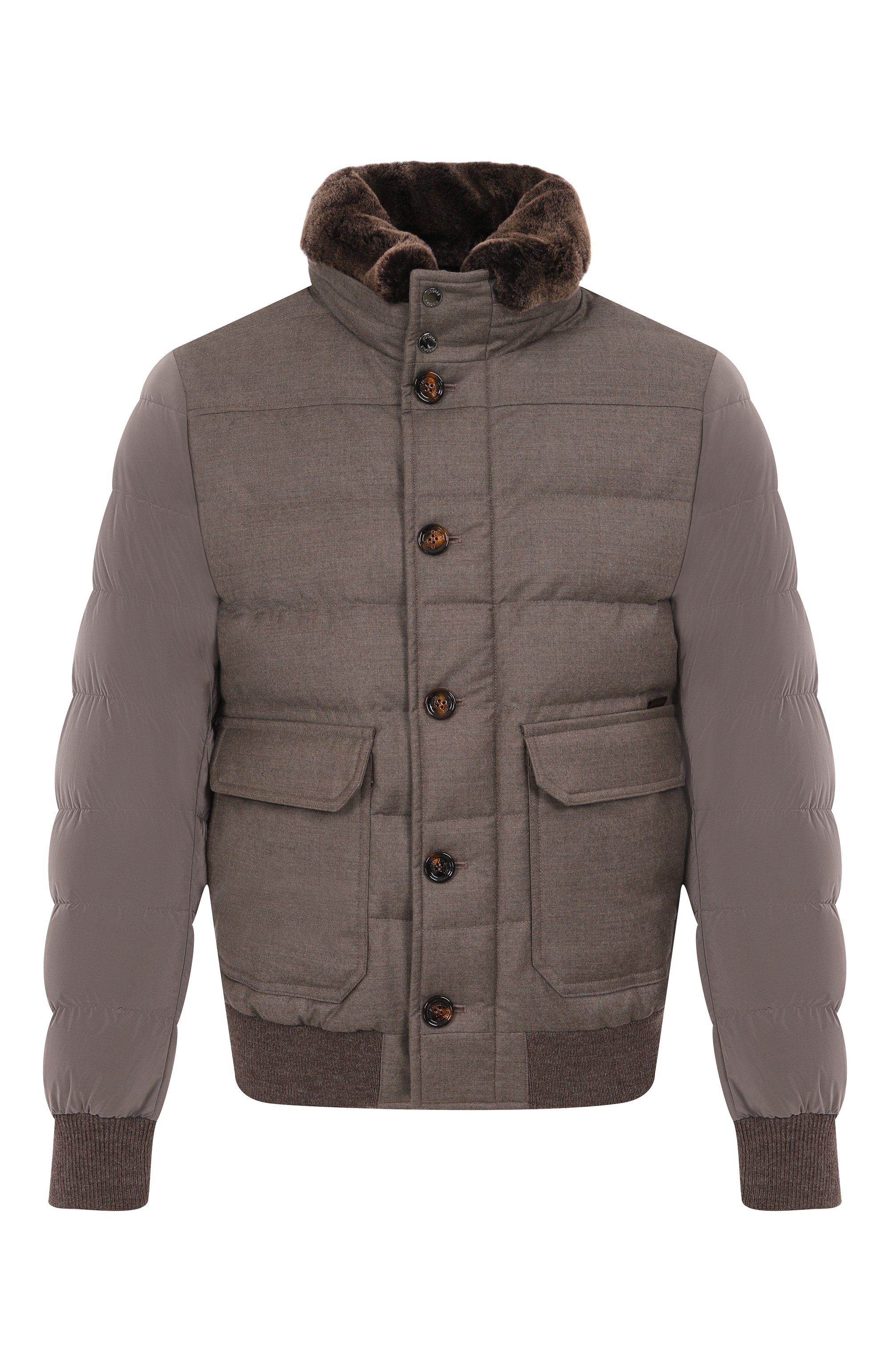 Бомбер fantoni-osl с отделкой из овчины MOORER, арт. FANT0NI/0SL, фото 1