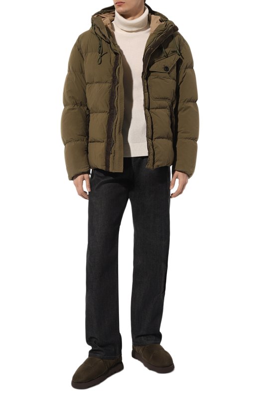 Текстильные сапоги Piumestudio Хаки, фото 2