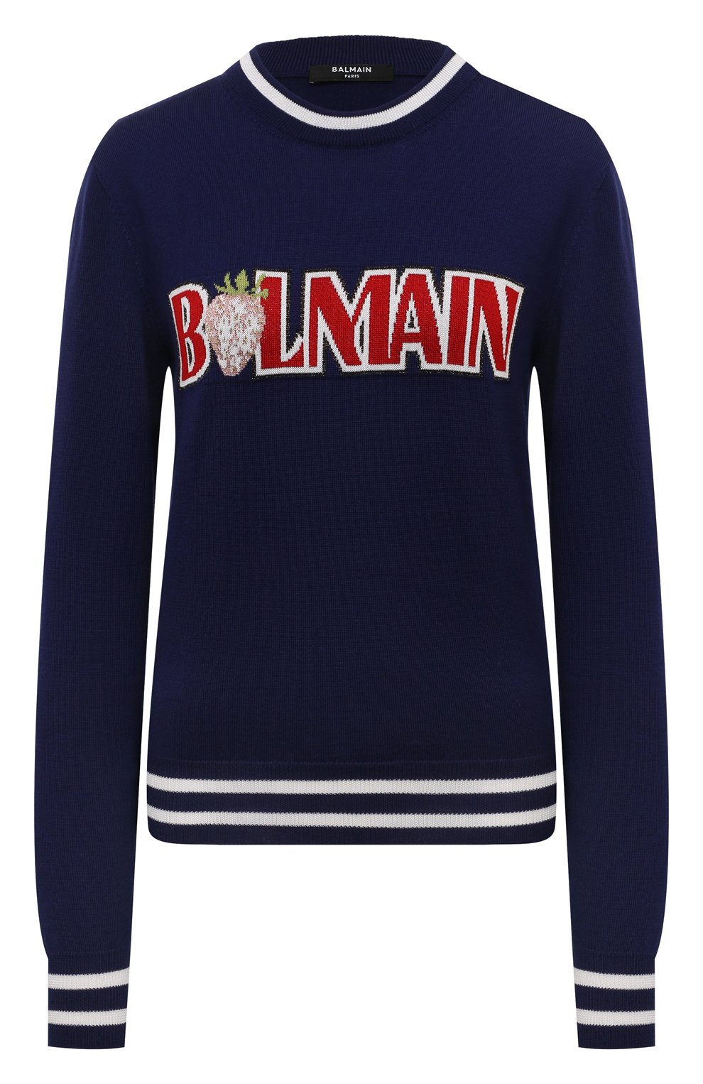 Пуловер из шерсти и вискозы BALMAIN, арт. DF0KD025/KH73, фото 1