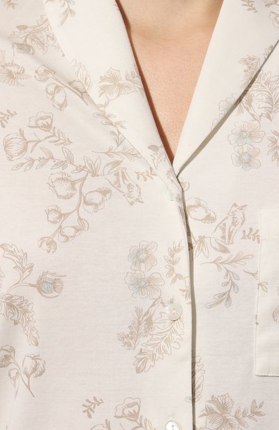 Хлопковая рубашка HANRO, арт. 074970, фото 5