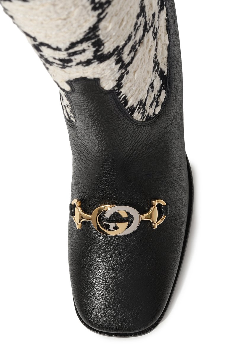 Комбинированные сапоги zumi GUCCI, арт. 577652 G3210, фото 1