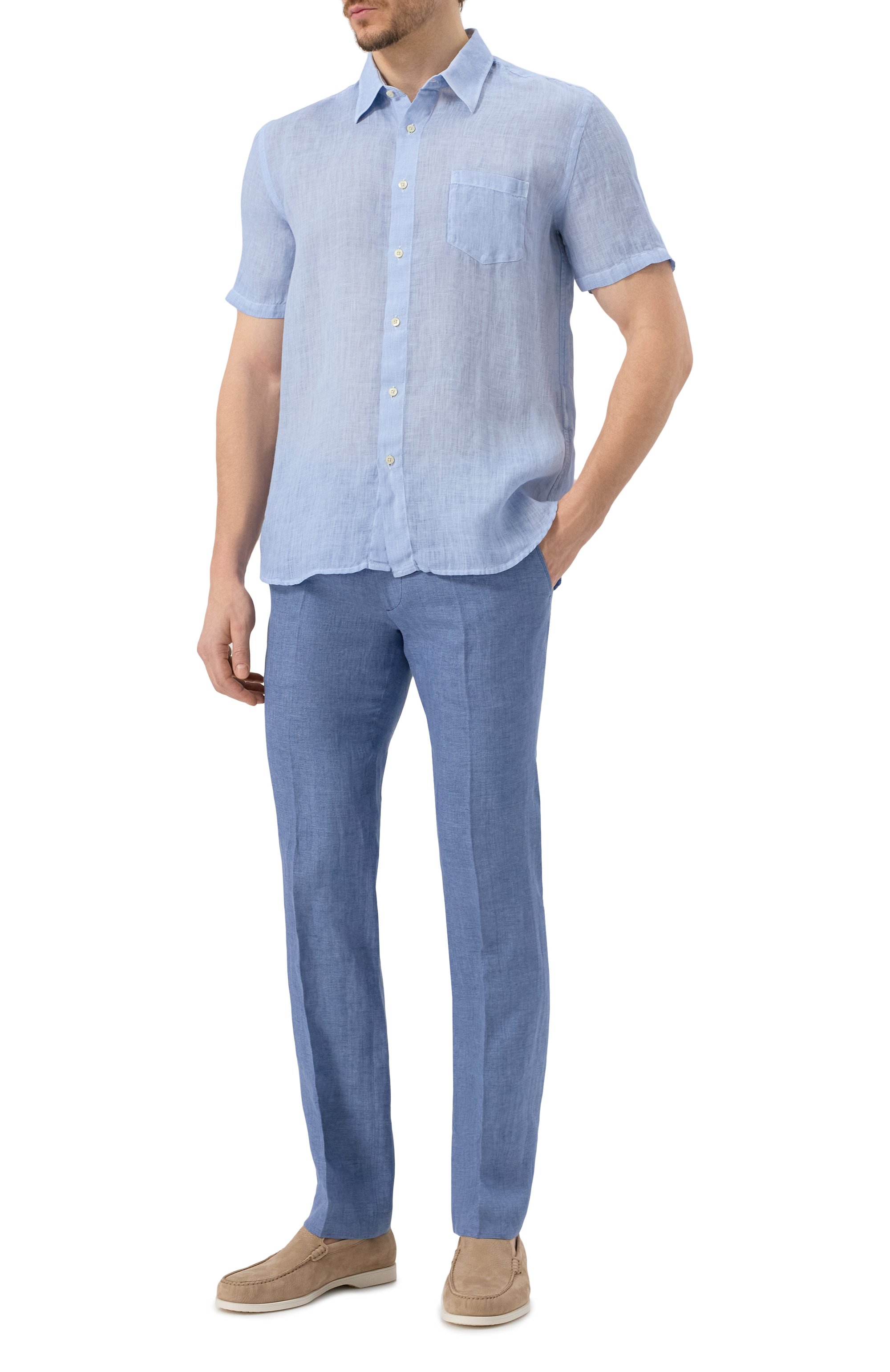 Льняные брюки BERWICH, арт. SC/1/LM104, фото 2