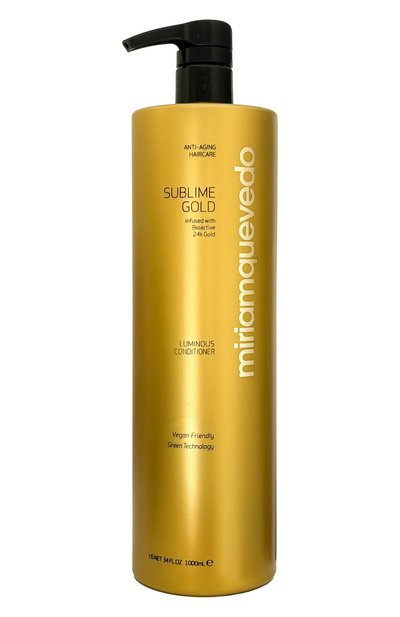 Женский золотой кондиционер для сияния волос sublime gold (1000ml) MIRIAMQUEVEDO, арт. 9790