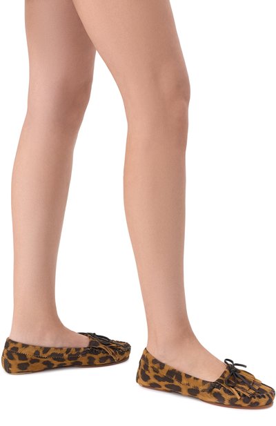 Замшевые лоферы indiana PARIS TEXAS леопардового цвета по цене 61550 руб., арт. PX1580/XV0LP, фото 3 Замшевые лоферы indiana PARIS TEXAS, арт. PX1580/XV0LP, фото 3