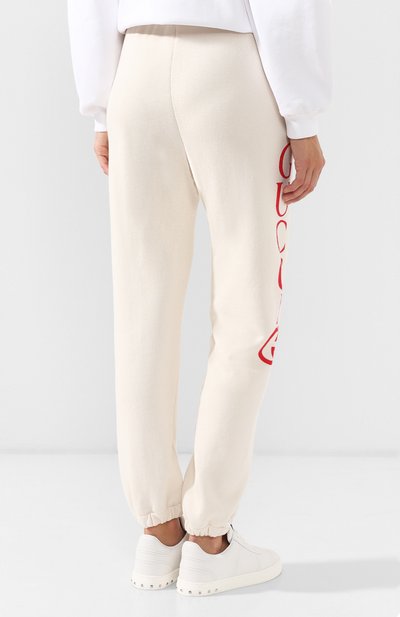 Хлопковые джоггеры с логотипом бренда GUCCI, арт. 539091/X3Q27, фото 4