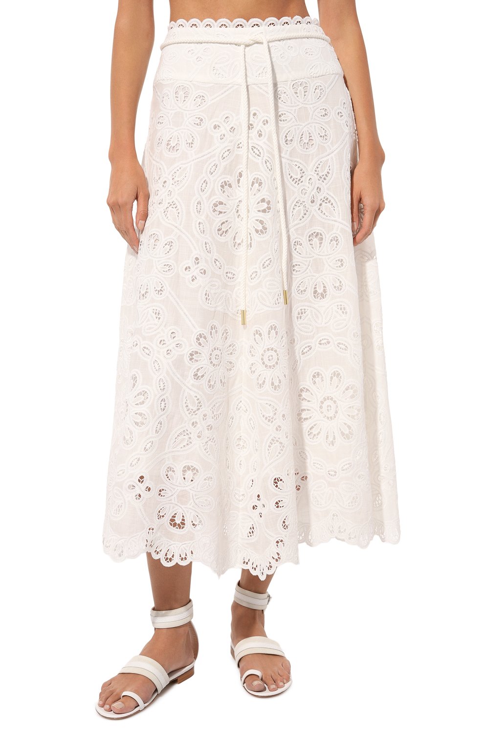 Хлопковая юбка ZIMMERMANN, арт. 1301SSS242, фото 3