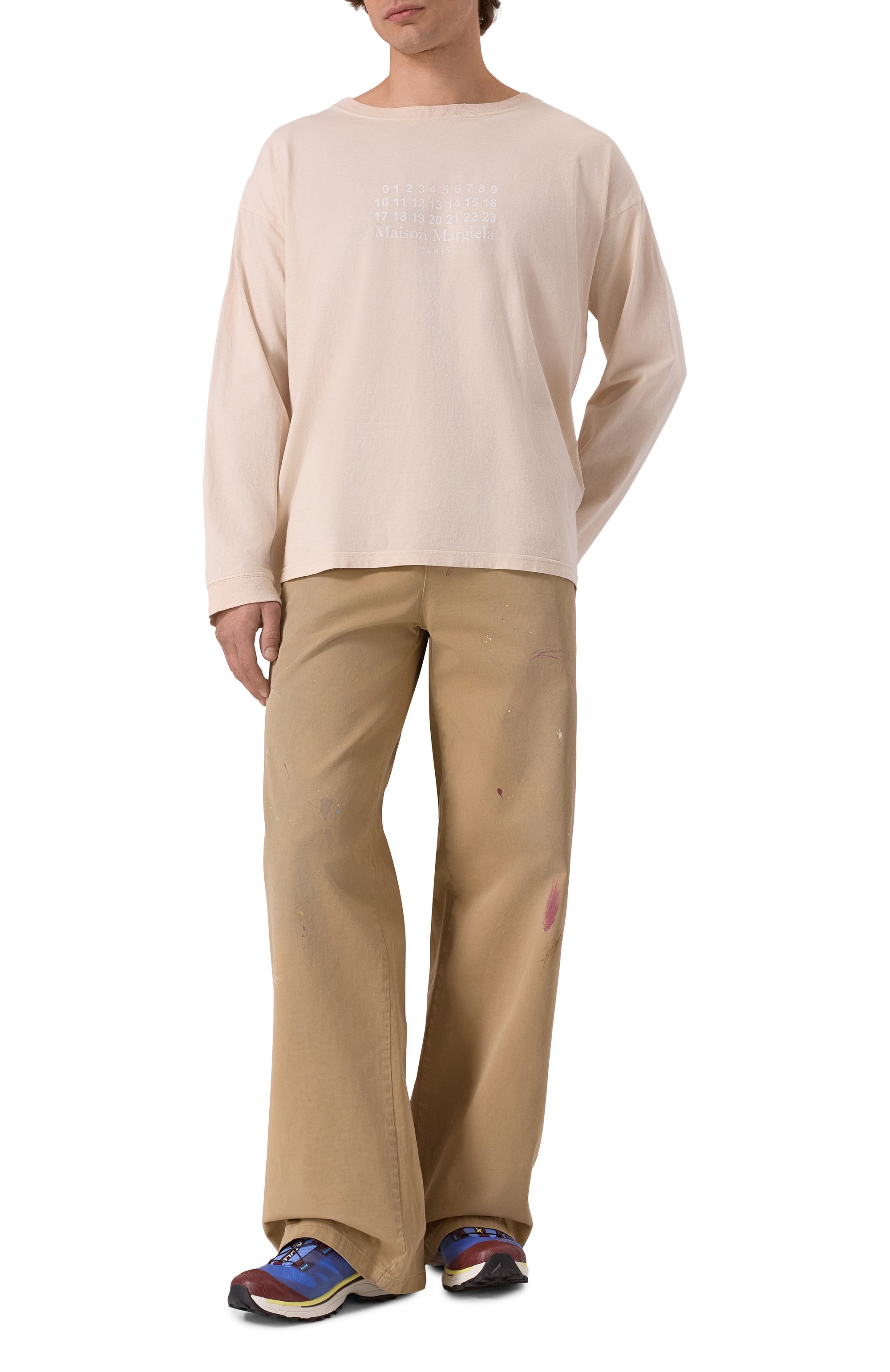 Хлопковые брюки MM6, арт. SH2KA0030/M35435, фото 2