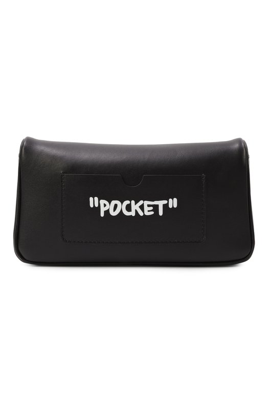 Сумка Jitney 0.7 Off-White 0WNN18BC99LEA0011001 Чёрный  0WNN18BC99LEA0011001 Фото 6