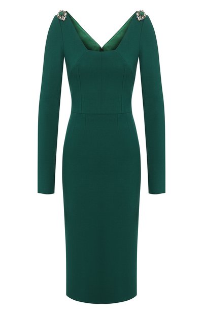 Женское шерстяное платье DOLCE & GABBANA, арт. F6G2BZ/FUBCI