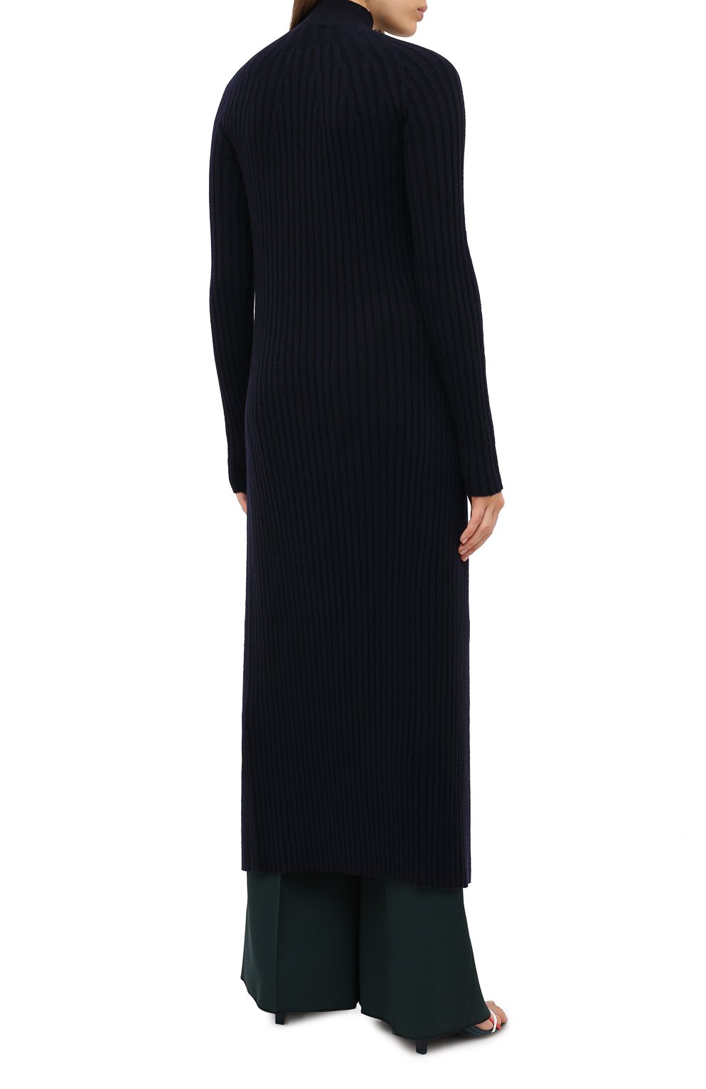 Свитер JIL SANDER темно-синего цвета по цене 83150 руб., арт. JSPR754058-WRY21058, фото 4 Свитер JIL SANDER, арт. JSPR754058-WRY21058, фото 4