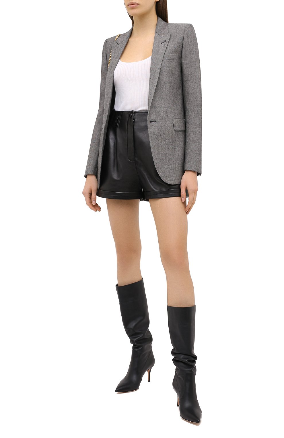 Шерстяной жакет SAINT LAURENT, арт. 517740/Y3B74, фото 3