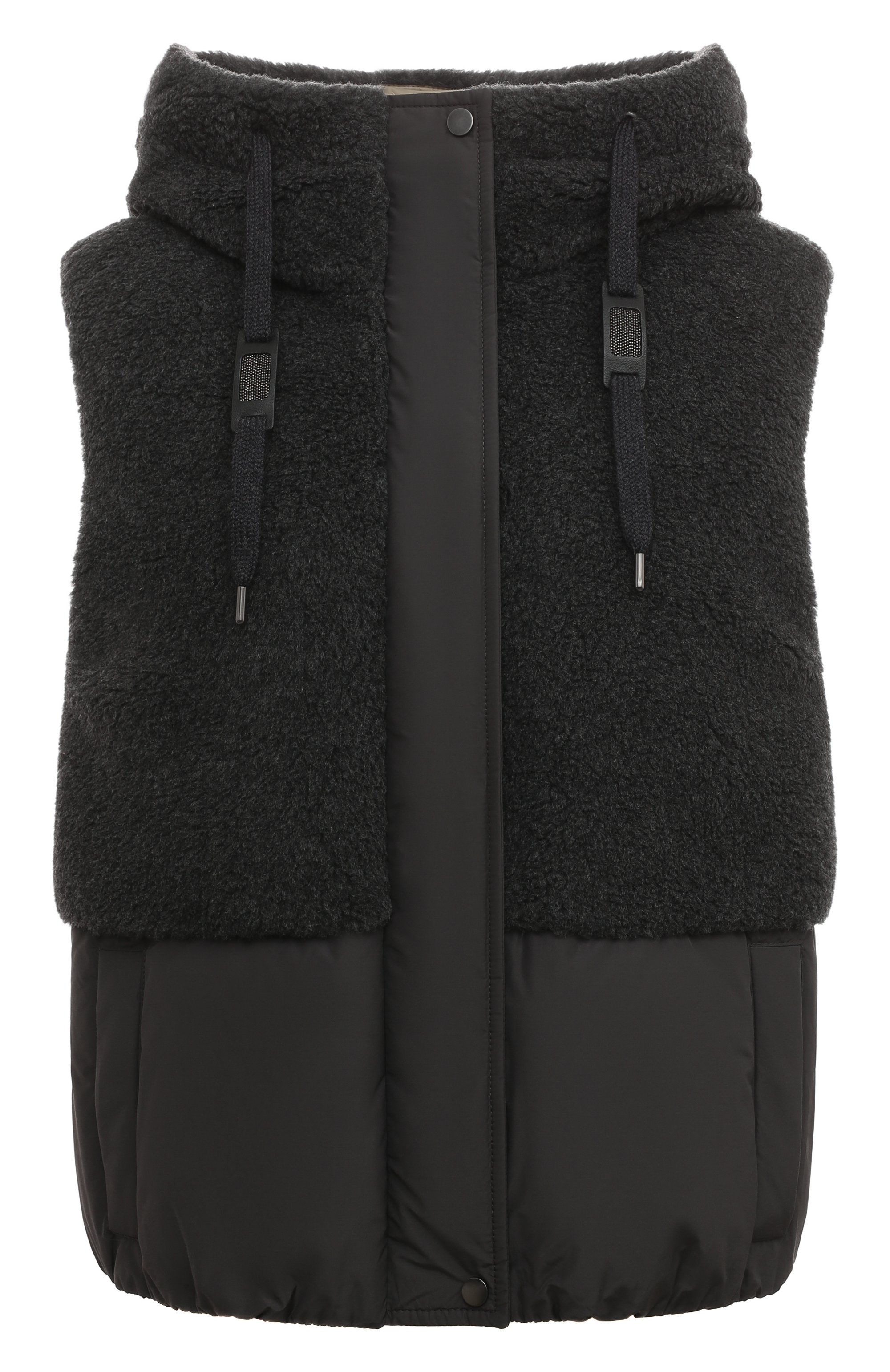 Пуховый жилет BRUNELLO CUCINELLI, арт. MB5742143, фото 1