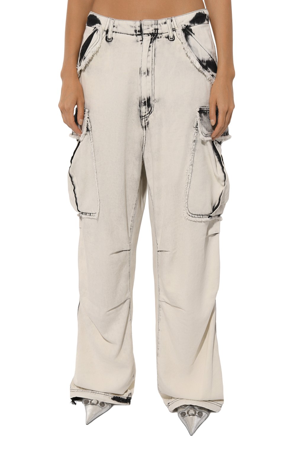 Джинсы DARKPARK серого цвета по цене 75050 руб., арт. WTR01/TBK01W991, фото 3 Джинсы DARKPARK, арт. WTR01/TBK01W991, фото 3