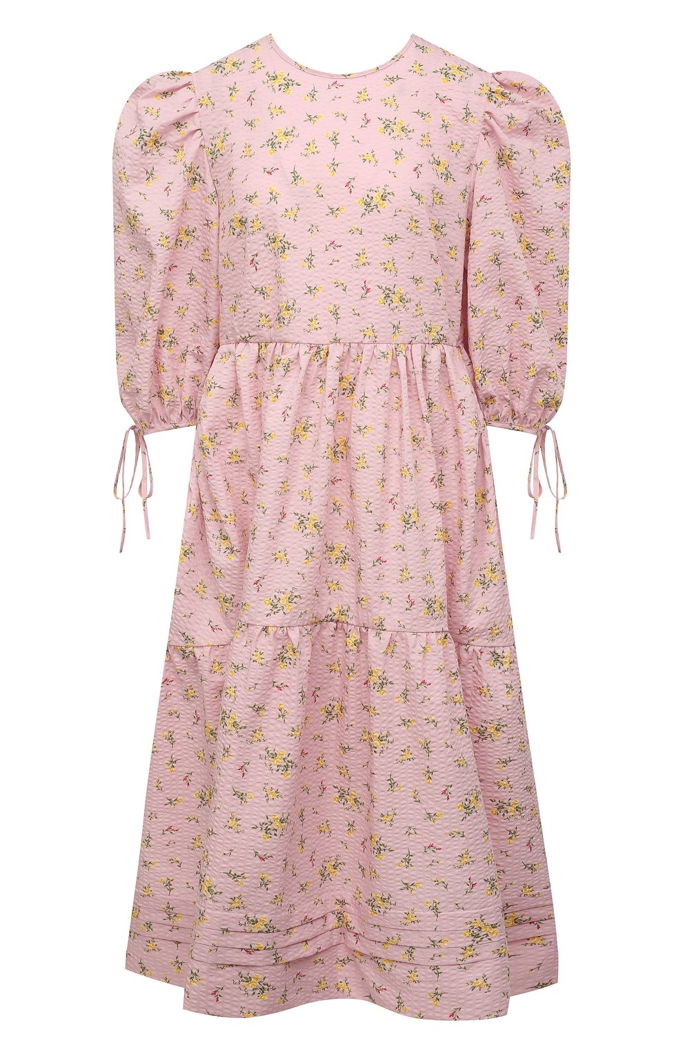 Платье LOOM BY RODINA светло-розового цвета по цене 33500 руб., арт. LBR/SS-DRRZ22, фото 1 Платье LOOM BY RODINA, арт. LBR/SS-DRRZ22, фото 1