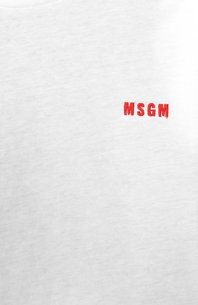 Хлопковый топ MSGM KIDS, арт. S6MSJGTH092, фото 3