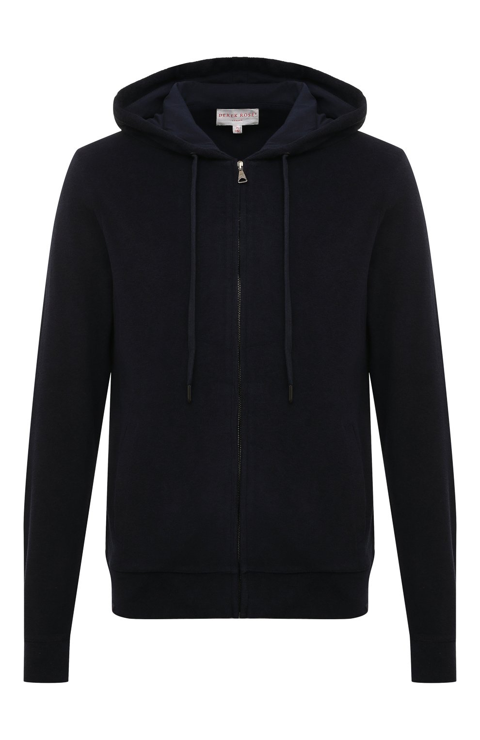 Хлопковая толстовка DEREK ROSE темно-синего цвета по цене 28050 руб., арт. 9055/ISAA001, фото 1 Хлопковая толстовка DEREK ROSE, арт. 9055/ISAA001, фото 1