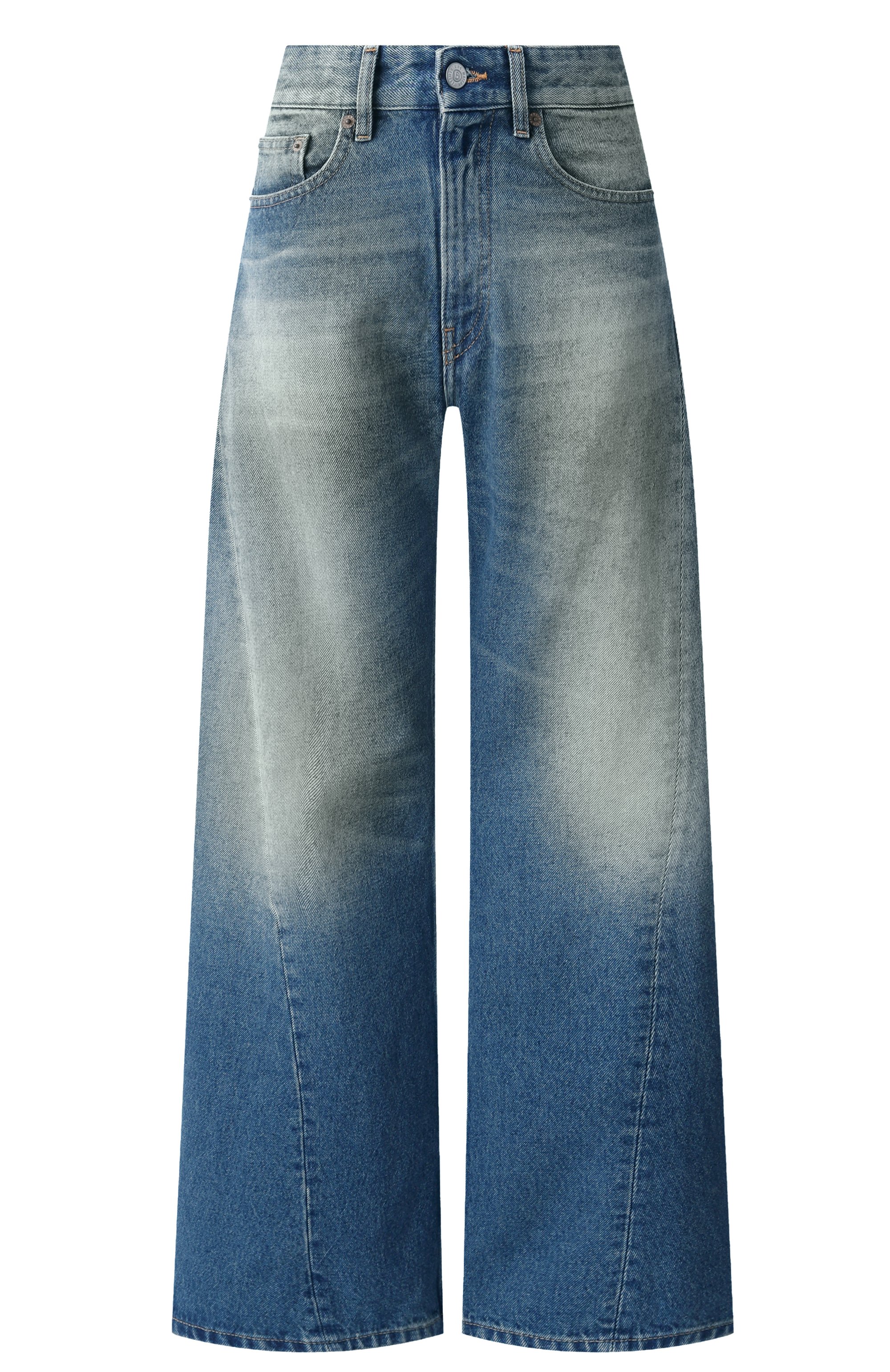 Джинсы MM6 синего цвета по цене 54200 руб., арт. S52LA0238/S30589, фото 1 Джинсы MM6, арт. S52LA0238/S30589, фото 1