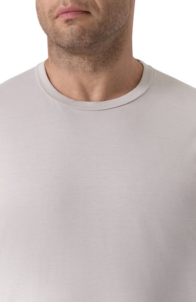 Футболка из шелка и хлопка CORTIGIANI, арт. 3A6660, фото 5