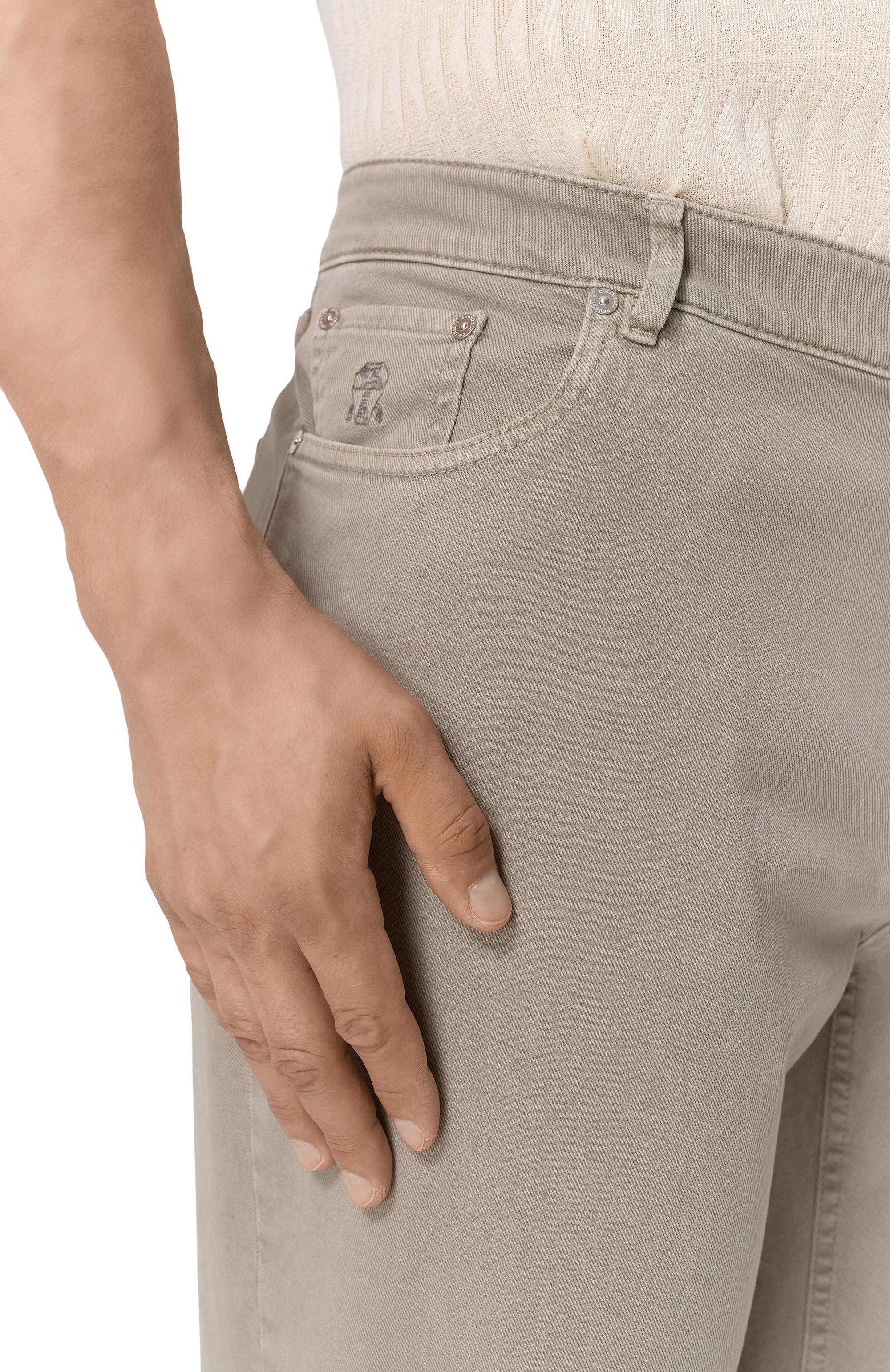 Джинсы traditional fit BRUNELLO CUCINELLI, арт. M277PB3210, фото 5