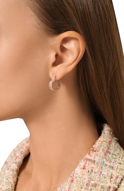 Серьги matrix SWAROVSKI золотого цвета по цене 24500 руб., арт. 5693512, фото 2 Серьги matrix SWAROVSKI, арт. 5693512, фото 2