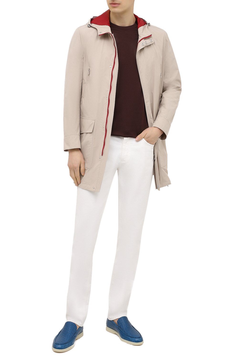 Лоферы из кожи каймана summer walk LORO PIANA, арт. FAE8127/CYAC, фото 2