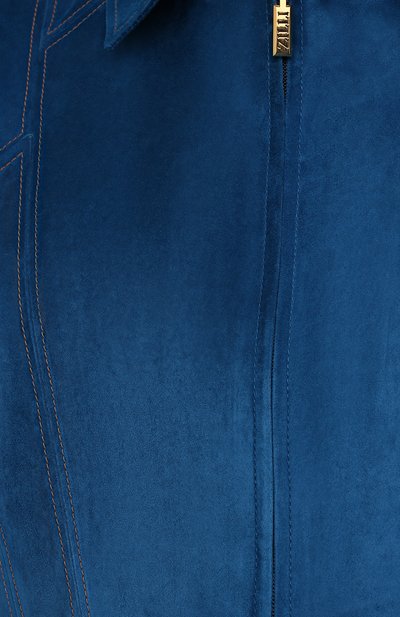 Замшевый бомбер ZILLI, арт. MAV-J0CKE-01003/2002/60-64, фото 5