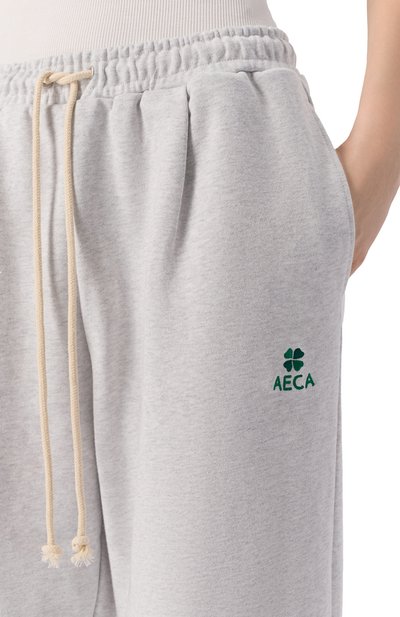 Хлопковые брюки AECA WHITE, арт. AWCMFWBDBPLSO001C0.LIGHT GREY (L), фото 5