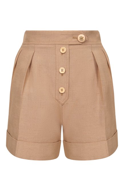 Женские шорты из вискозы и льна VALENTINO, арт. 8B3RF0N8/9EK