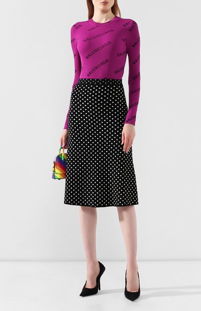 Юбка в горох BALENCIAGA, арт. 583160/T5123, фото 2