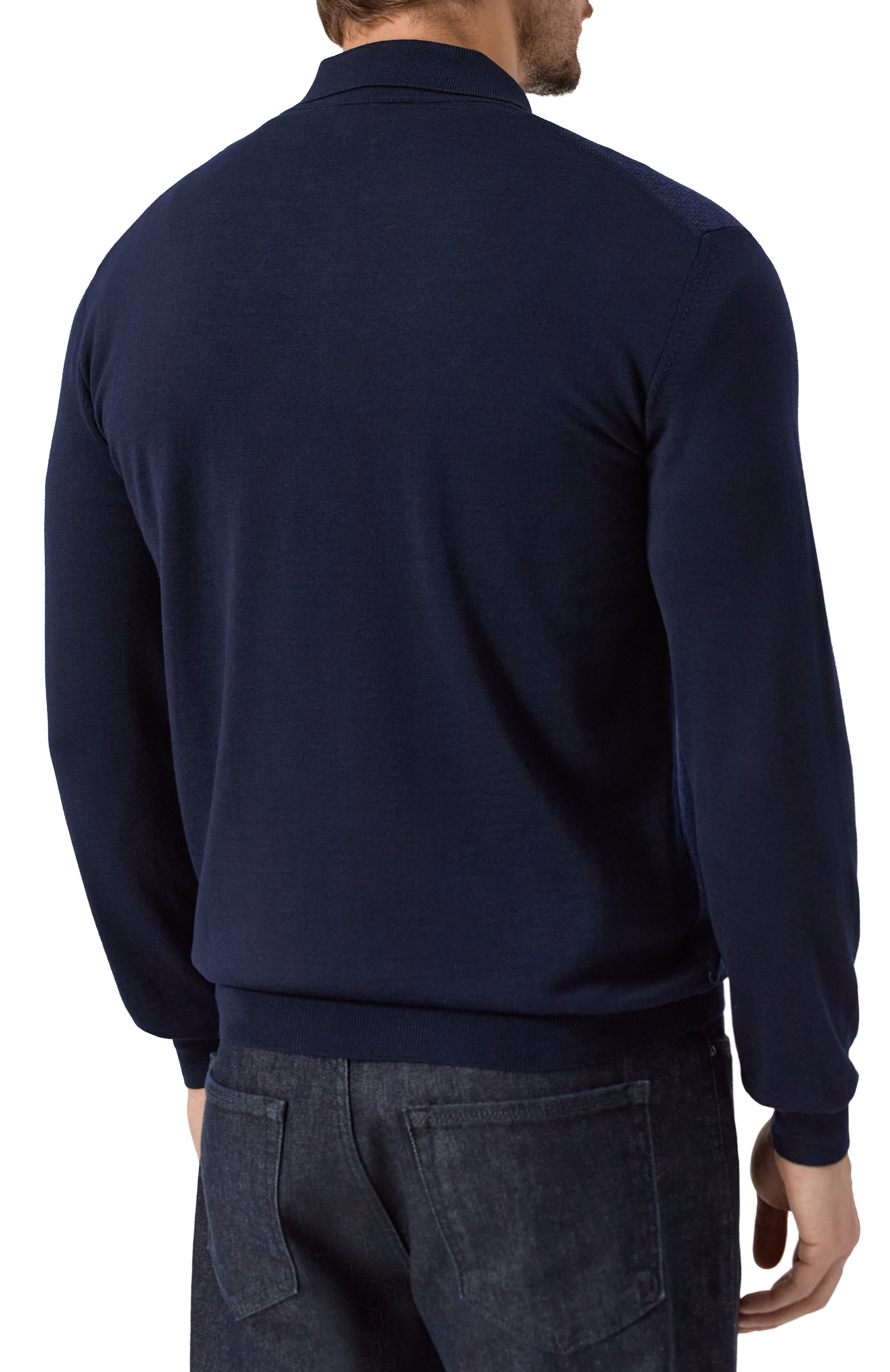 Шерстяное поло CORNELIANI, арт. 26M50L-2625194, фото 4