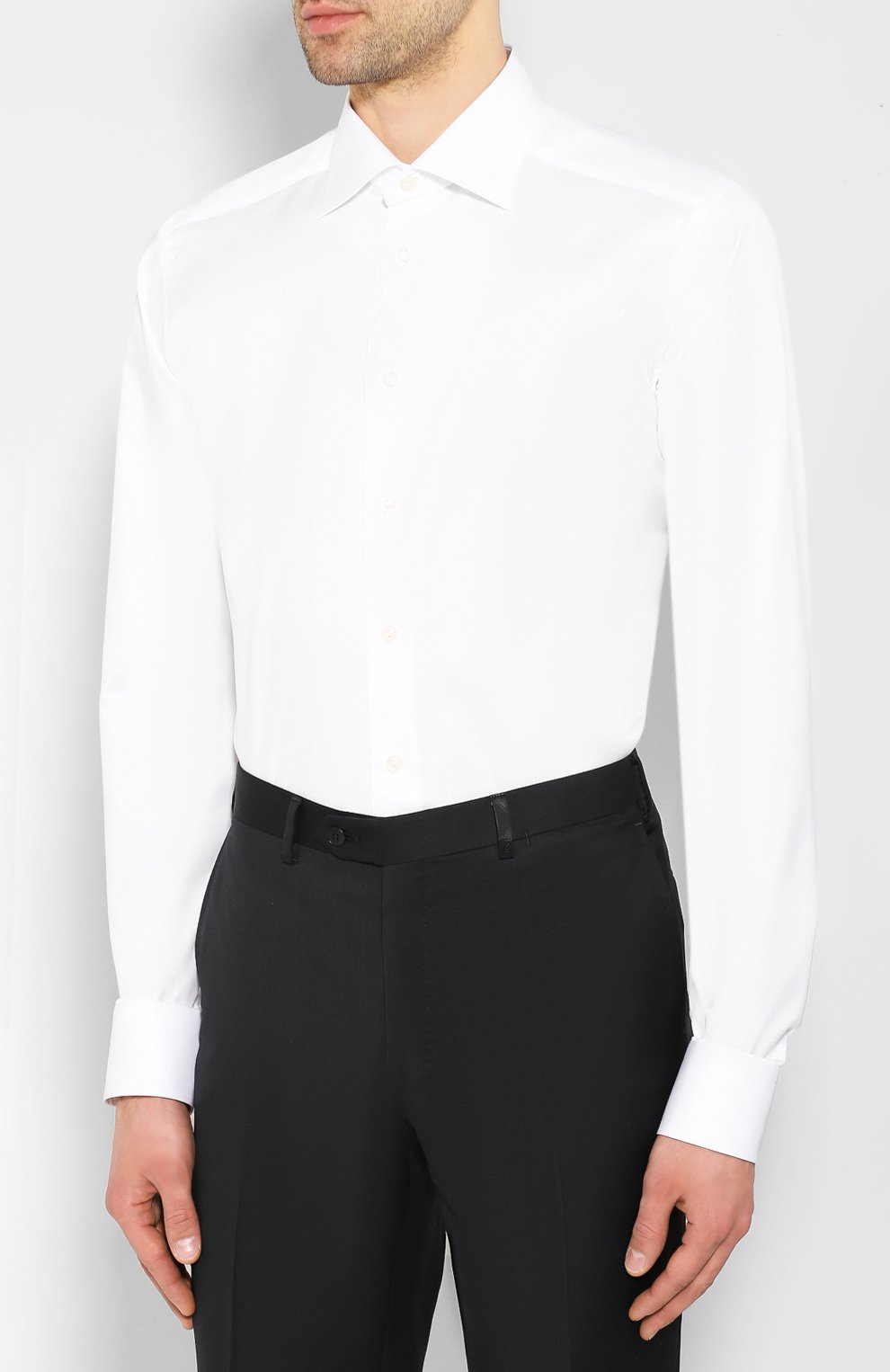 Хлопковая сорочка ETON белого цвета по цене 19850 руб., арт. 3000 79513, фото 3 Хлопковая сорочка ETON, арт. 3000 79513, фото 3