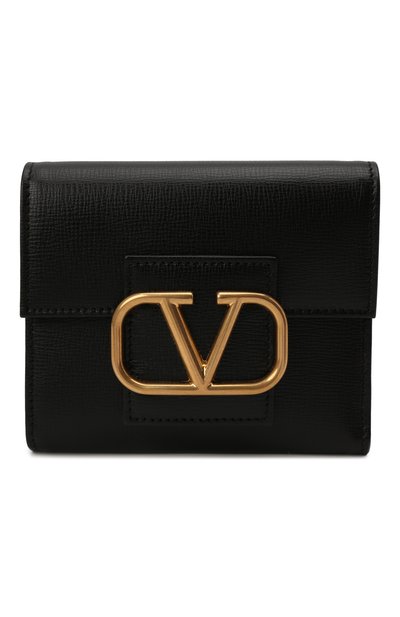 Кожаное портмоне vlogo signature VALENTINO, арт. XW2P0X40/CPD, фото 1