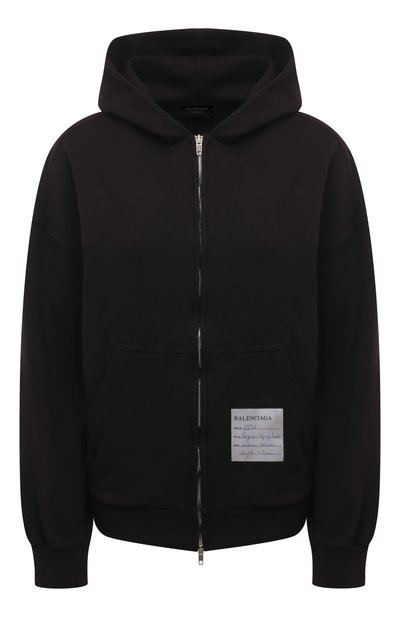 Женский хлопковая толстовка BALENCIAGA, арт. 767857/TPVN3