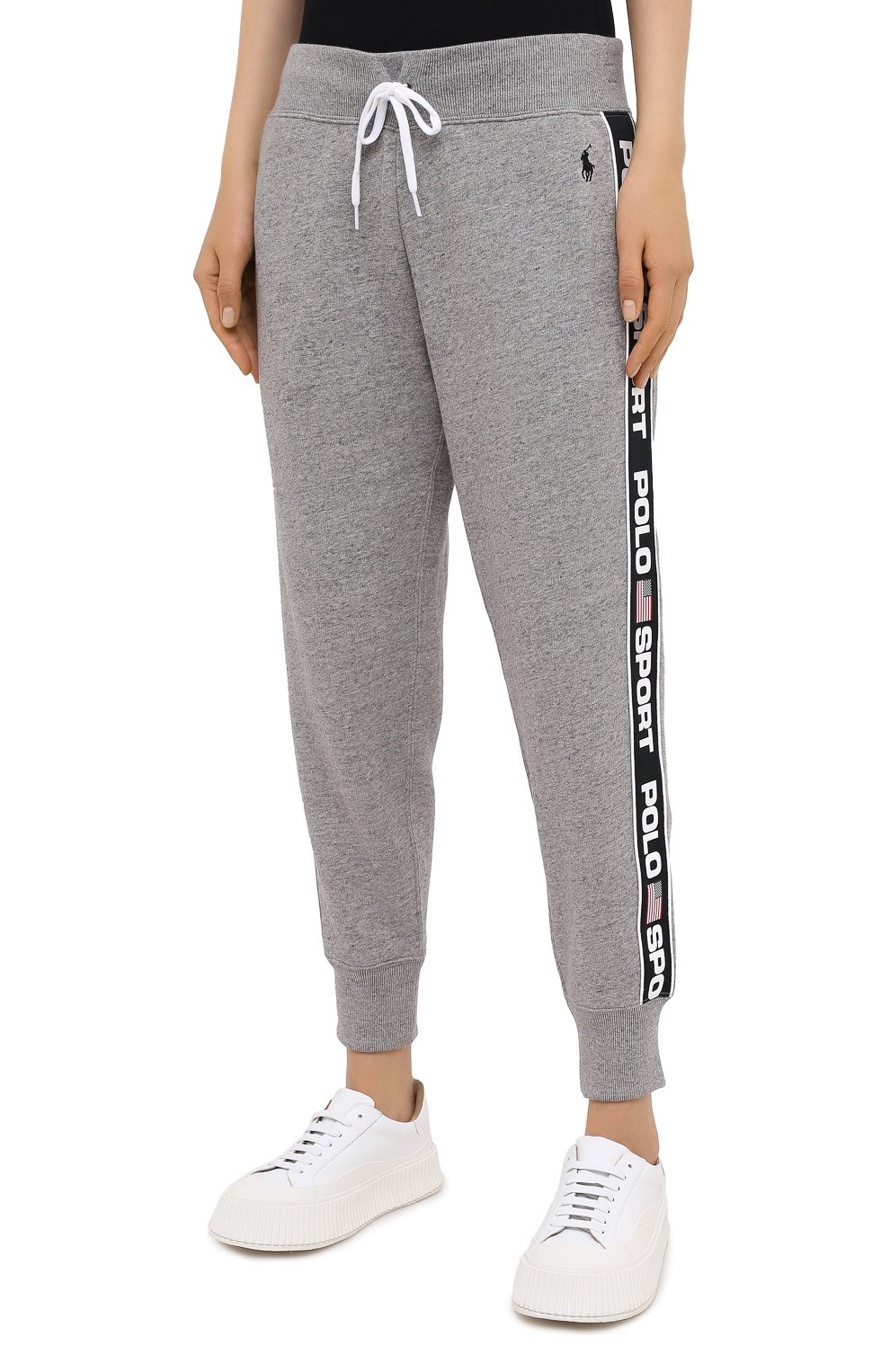 Хлопковые джоггеры POLO RALPH LAUREN, арт. 211818566, фото 3