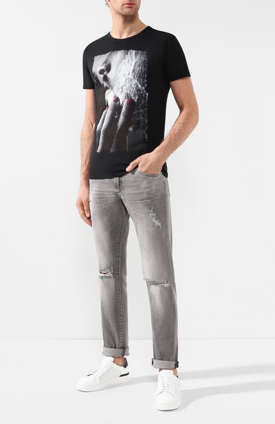 Хлопковая футболка BISIBIGLIO, арт. BEARD W0MAN, фото 2