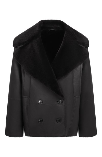 Женская дубленка из овчины MVST, арт. M25.1PW.F002/TEMPESTA MAT PE