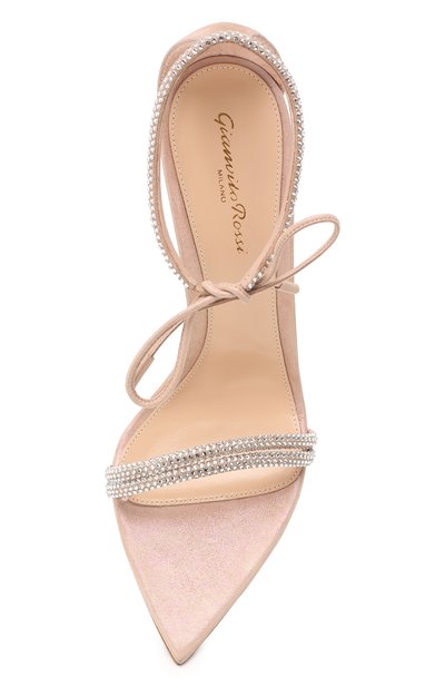 Замшевые босоножки montecarlo GIANVITO ROSSI, арт. G61408.15RIC.CIXR0SA, фото 5