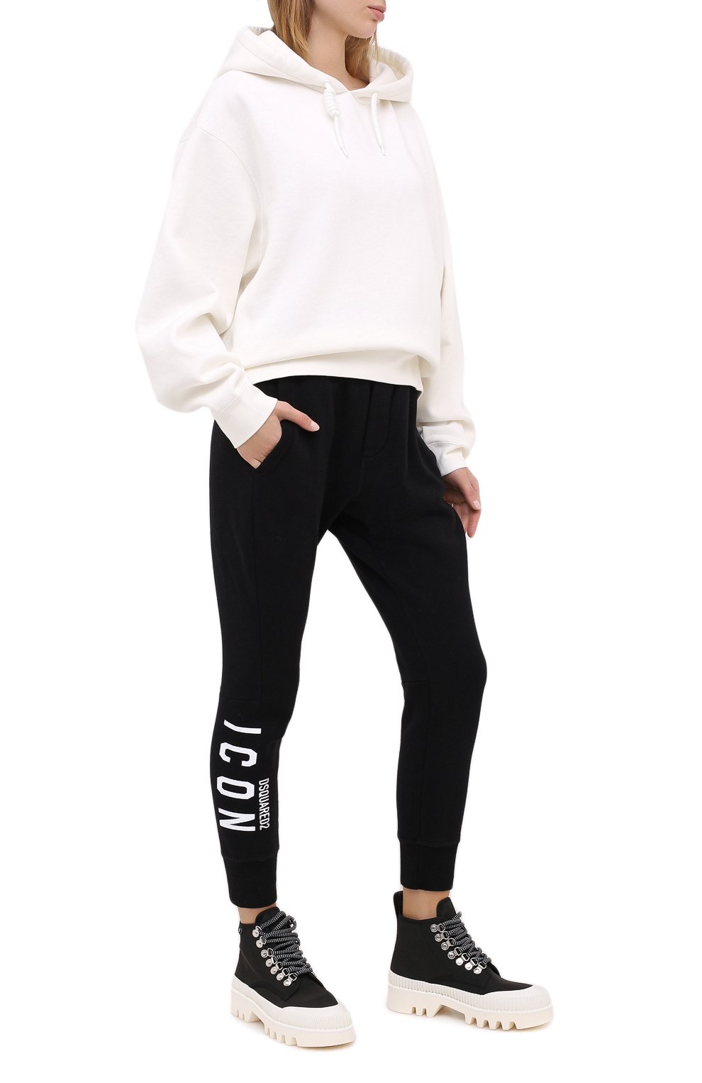Хлопковые джоггеры DSQUARED2, арт. S80KA0002/S25042, фото 2