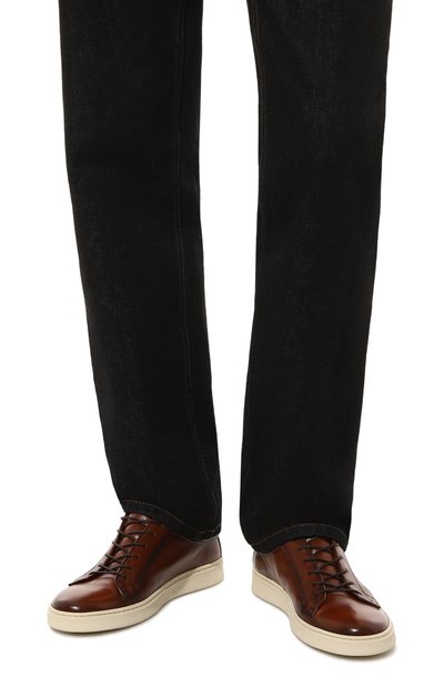 Кожаные кеды PANTANETTI, арт. 17420E, фото 3