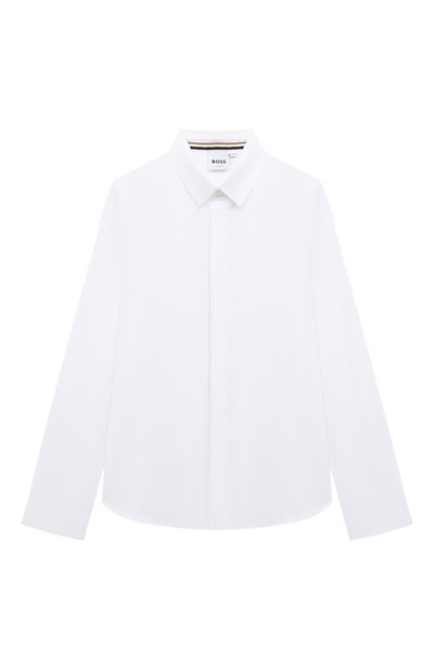 Хлопковая рубашка BOSS, арт. J25Q03/6A-12A, фото 1