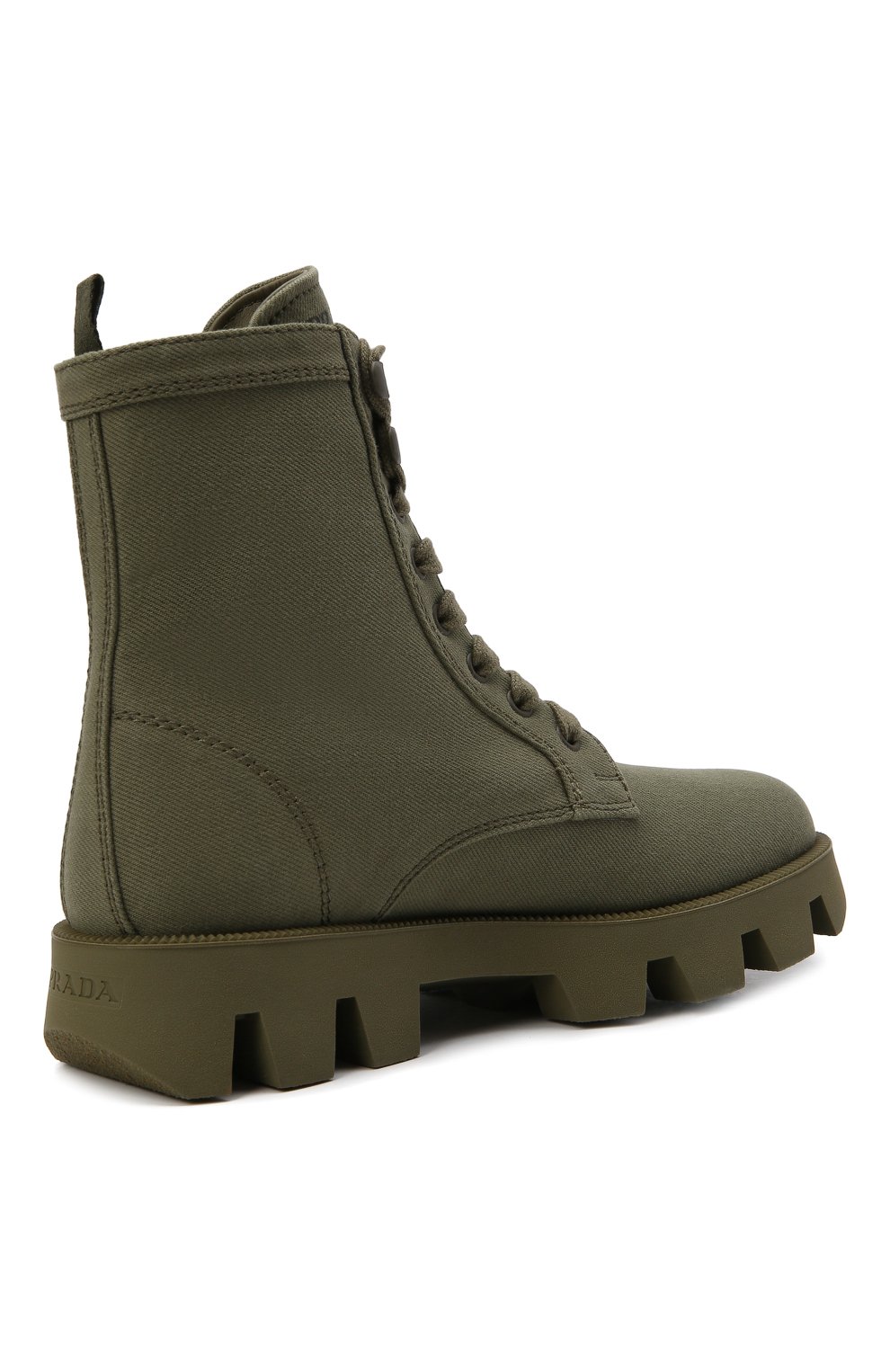 Текстильные ботинки PRADA, арт. 1T012M-1K4U-F0161-045, фото 3