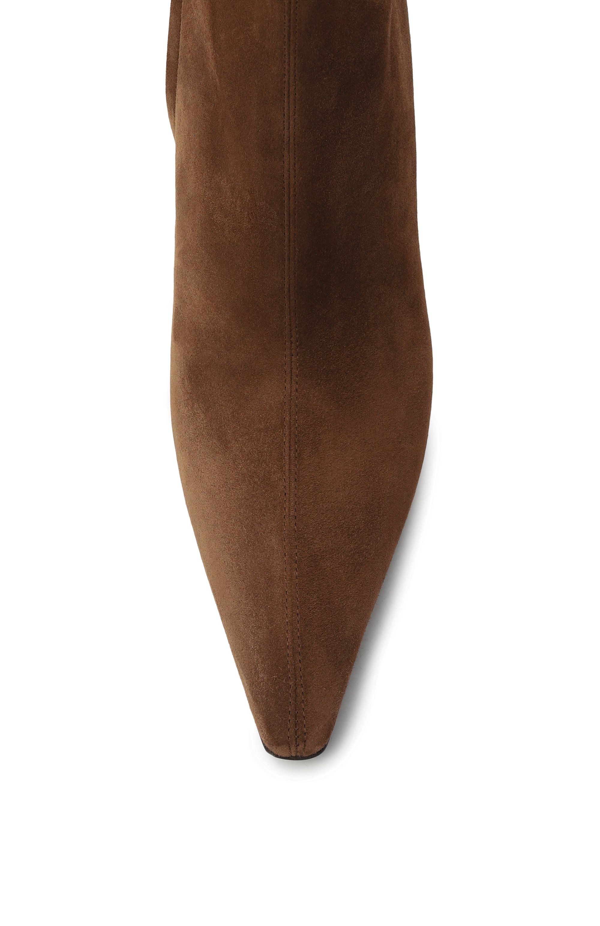 Замшевые ботильоны ashley 90 SAINT LAURENT, арт. 809284/27D00, фото 6